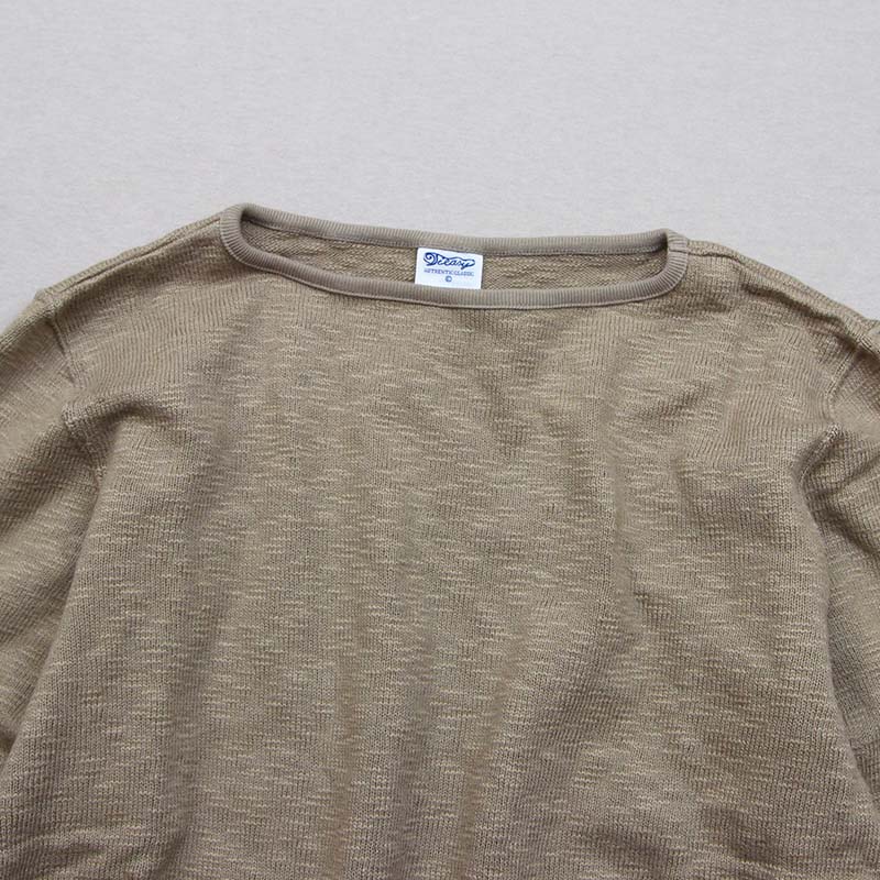 te002 Tieasy ORIGINAL BOATNECK SHIRT MOCA
