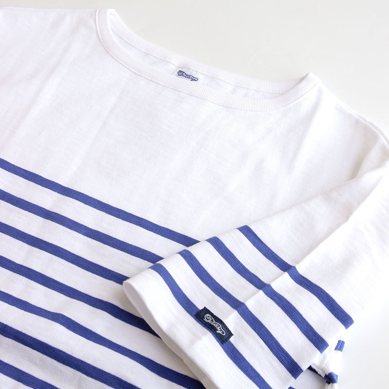te001bdk-one3  KATANUKI S/S ONE PIEACE WHITE × ROYAL BLUE