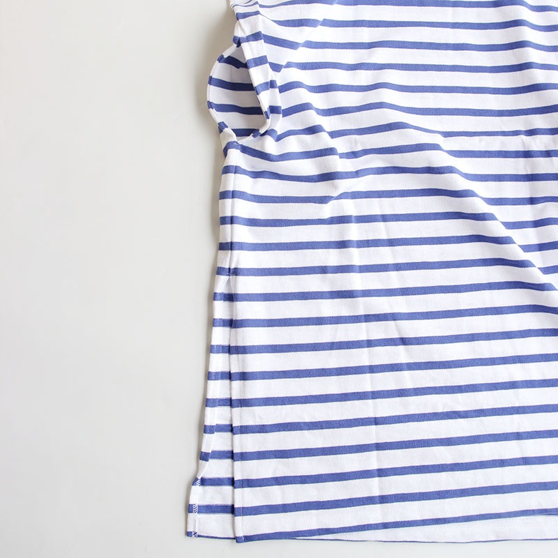 te001bdk-one3  KATANUKI S/S ONE PIEACE WHITE × ROYAL BLUE