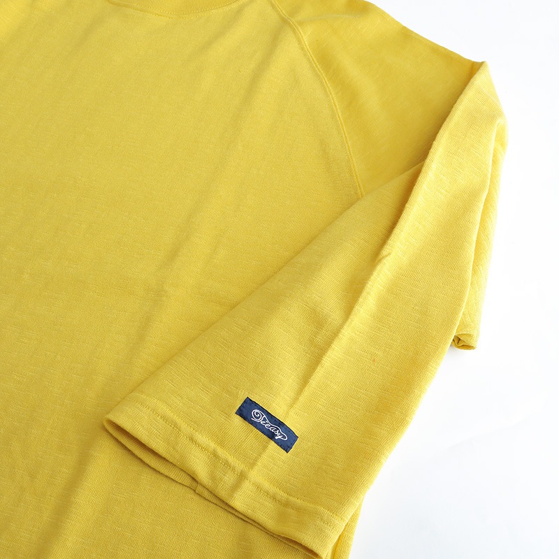 te001LT-CR34 HDCS LIGHT RAGLAN 3/4 CREW-T CUSTARD