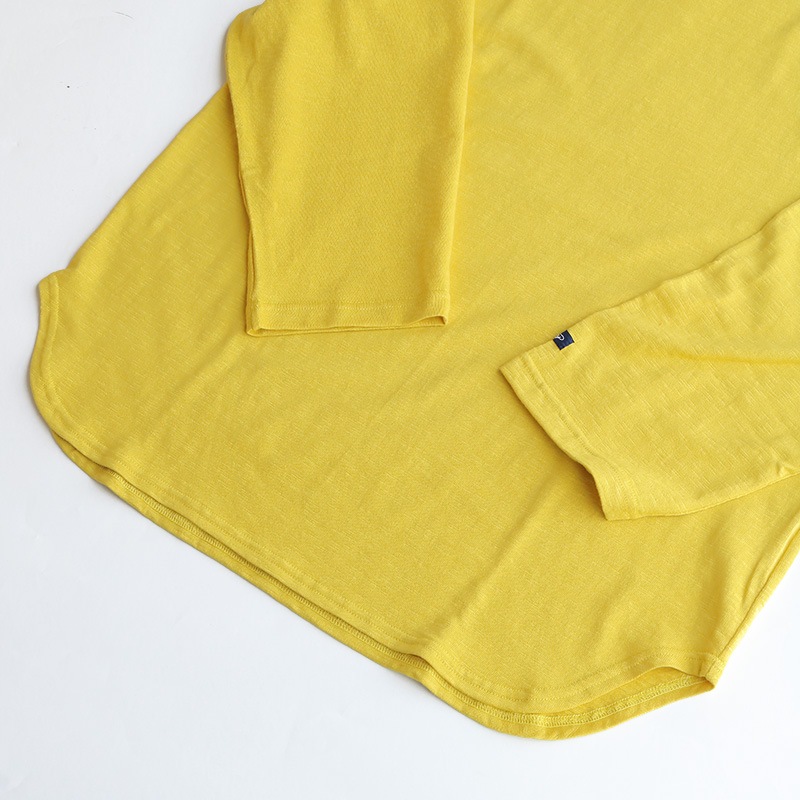 te001LT-CR34 HDCS LIGHT RAGLAN 3/4 CREW-T CUSTARD