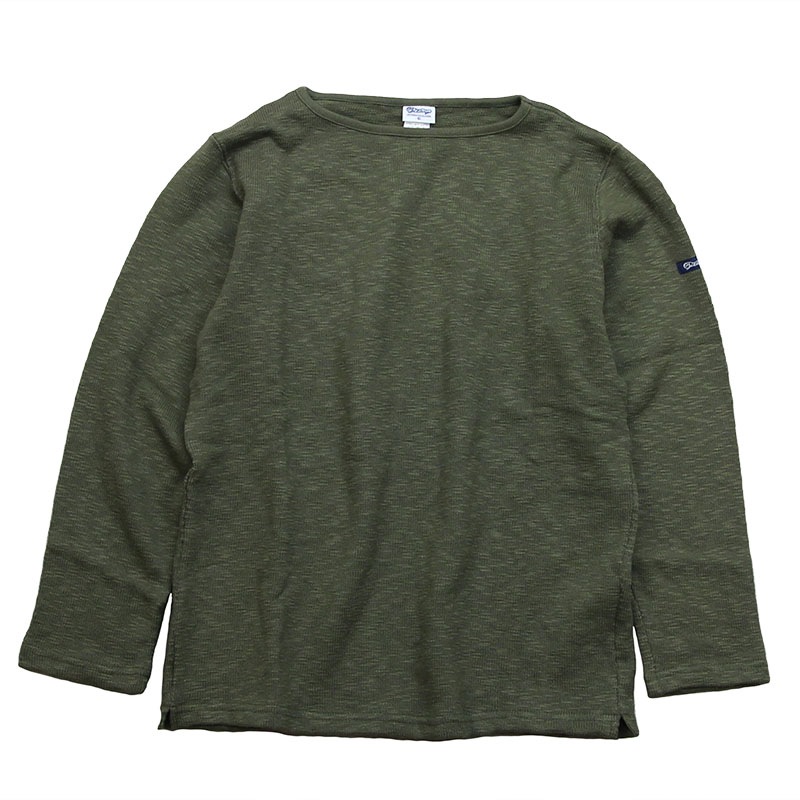 te002 Tieasy ORIGINAL BOATNECK SHIRT MILITARY GREEN