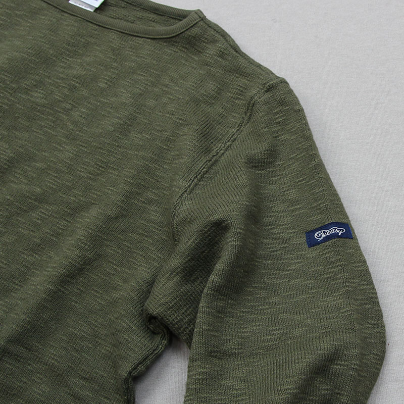 te002 Tieasy ORIGINAL BOATNECK SHIRT MILITARY GREEN