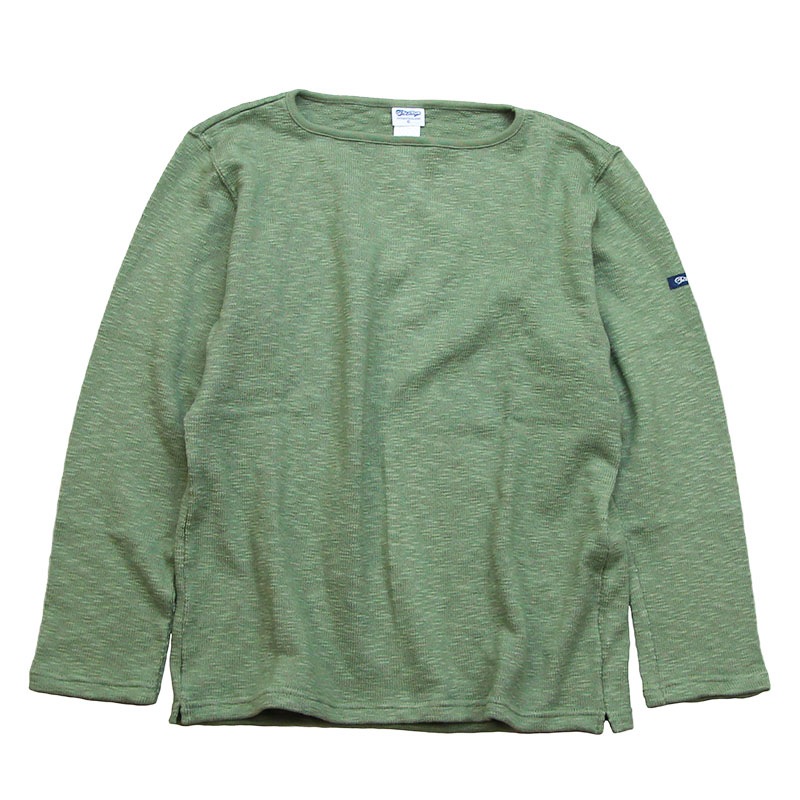 te002 Tieasy ORIGINAL BOATNECK SHIRT TEA GREEN