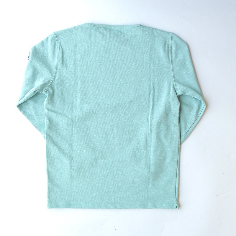 te001 HDCS BOATNECK BASQUE SHIRT ANTIQUE GREY