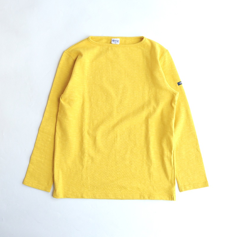 te001 HDCS BOATNECK BASQUE SHIRT CUSTARD