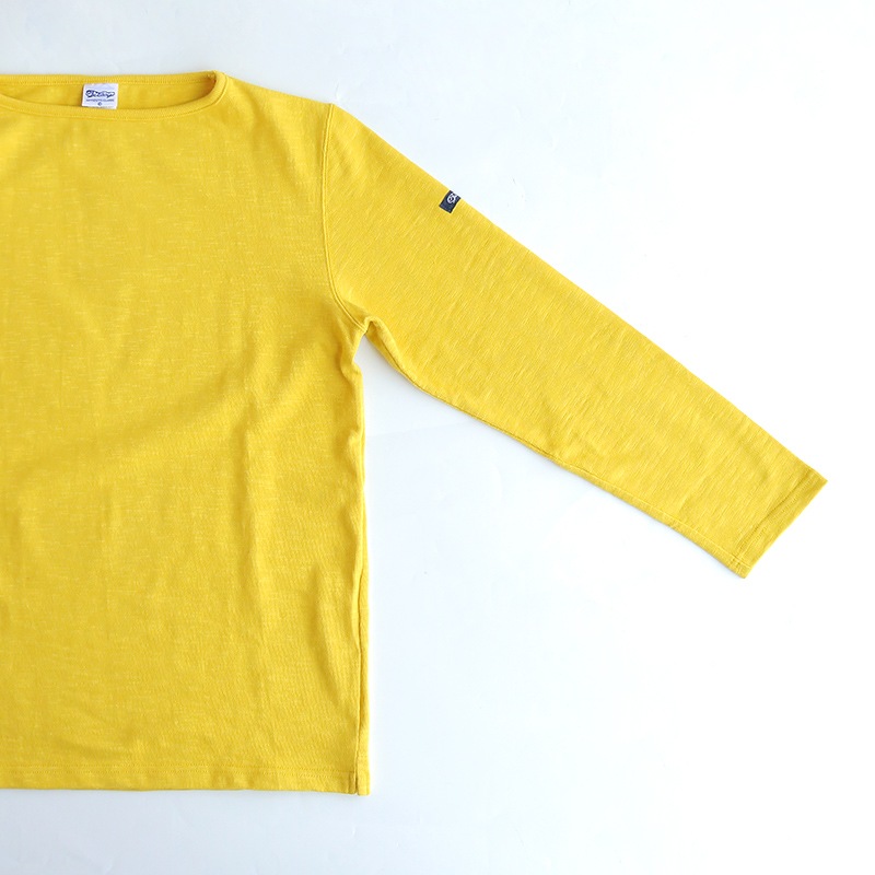te001 HDCS BOATNECK BASQUE SHIRT CUSTARD