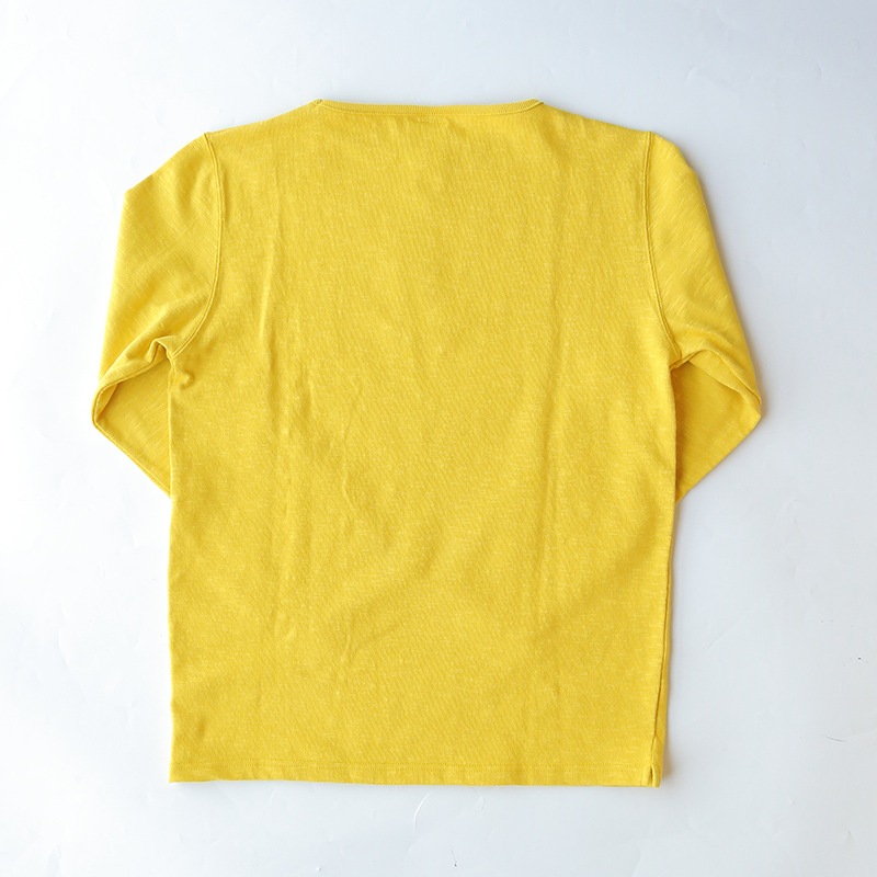 te001 HDCS BOATNECK BASQUE SHIRT CUSTARD