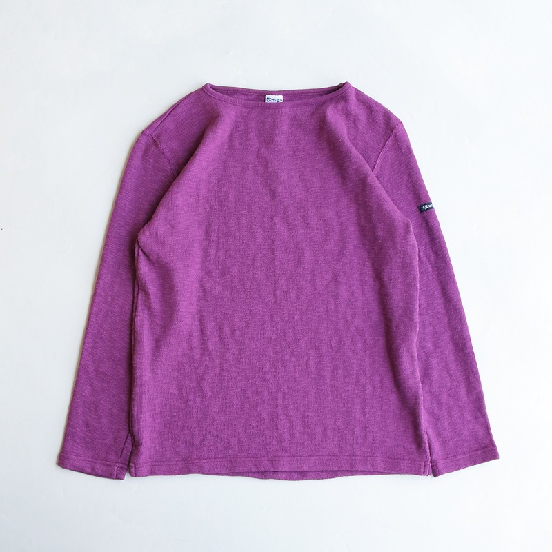 te002 TIEASY ORIGINAL BOATNECK SHIRT RASPBERRY