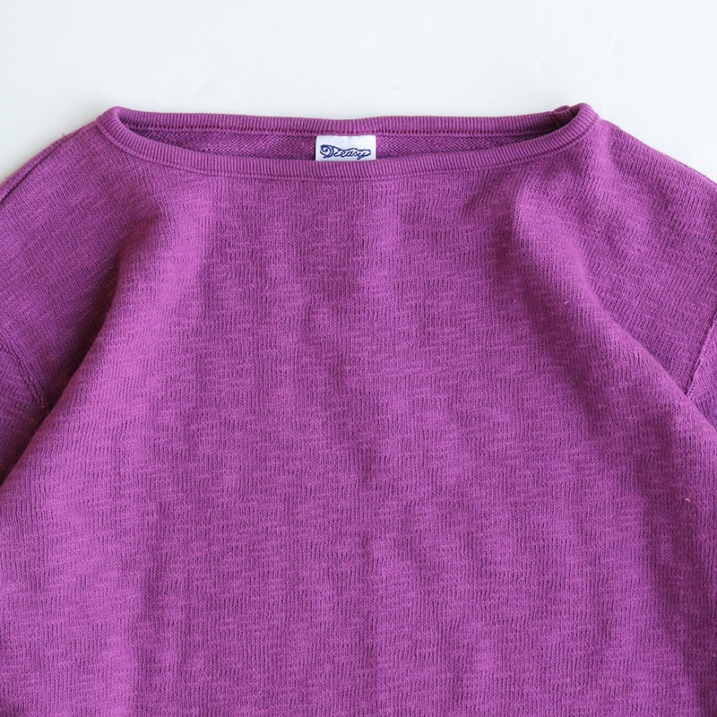 te002 TIEASY ORIGINAL BOATNECK SHIRT RASPBERRY