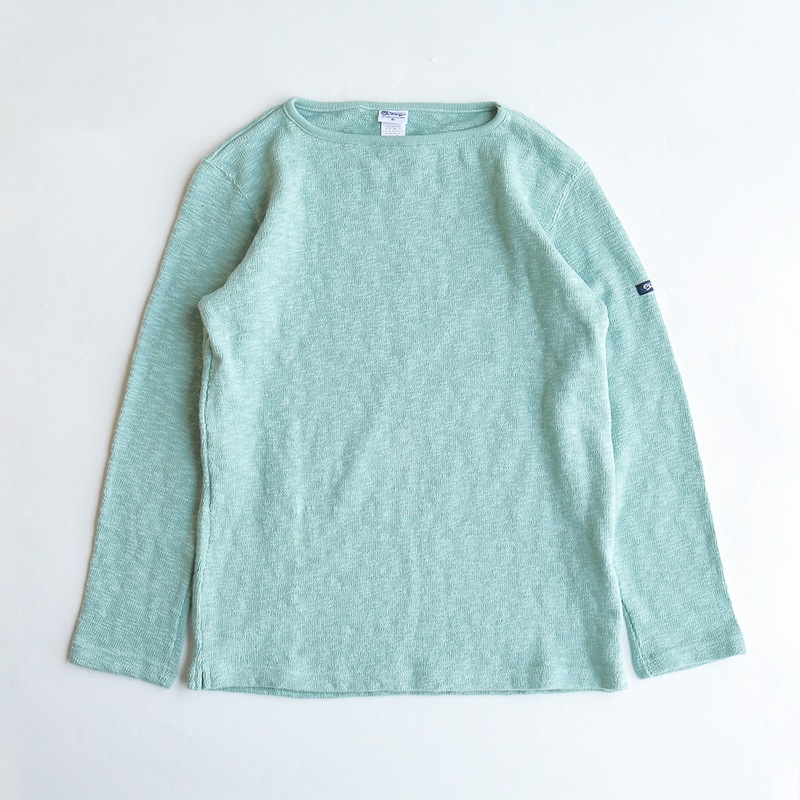 te002 TIEASY ORIGINAL BOATNECK SHIRT ANTIQUE GREY