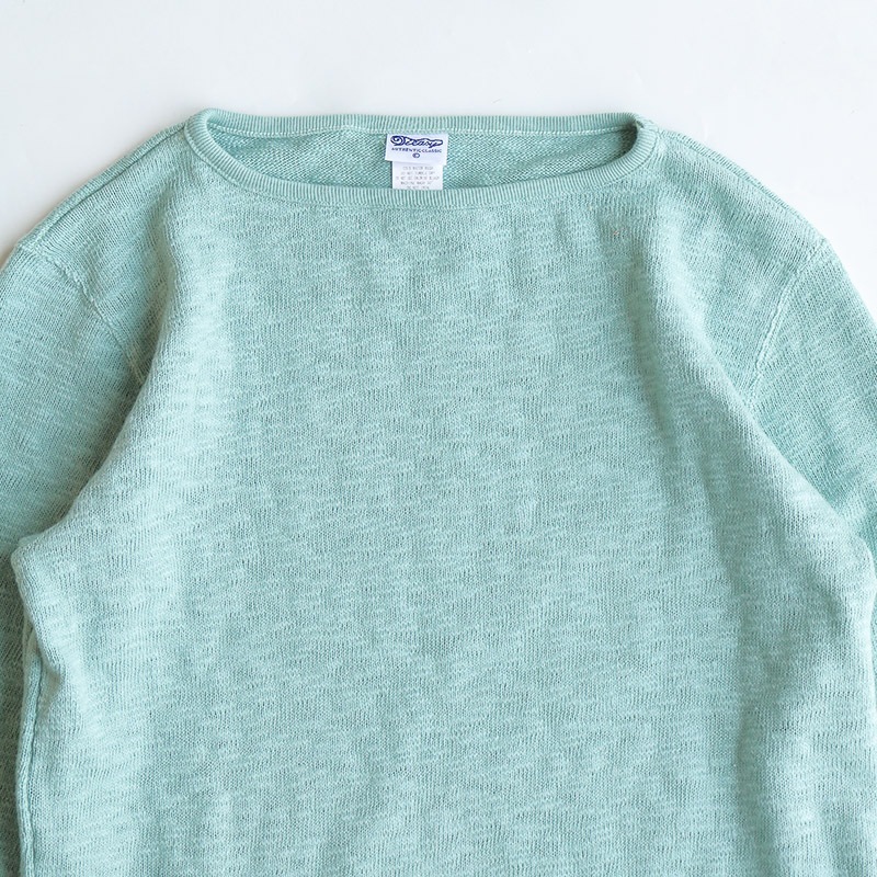 te002 TIEASY ORIGINAL BOATNECK SHIRT ANTIQUE GREY