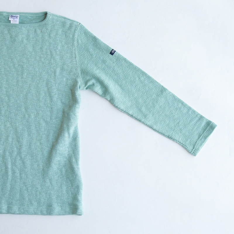 te002 TIEASY ORIGINAL BOATNECK SHIRT ANTIQUE GREY