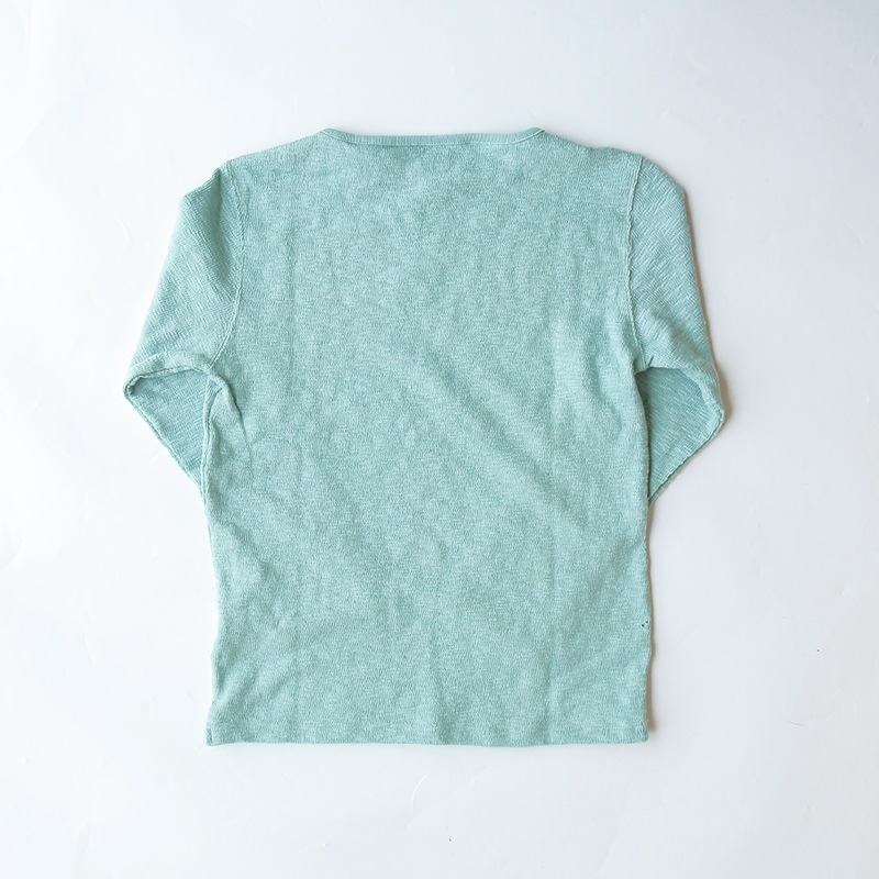 te002 TIEASY ORIGINAL BOATNECK SHIRT ANTIQUE GREY