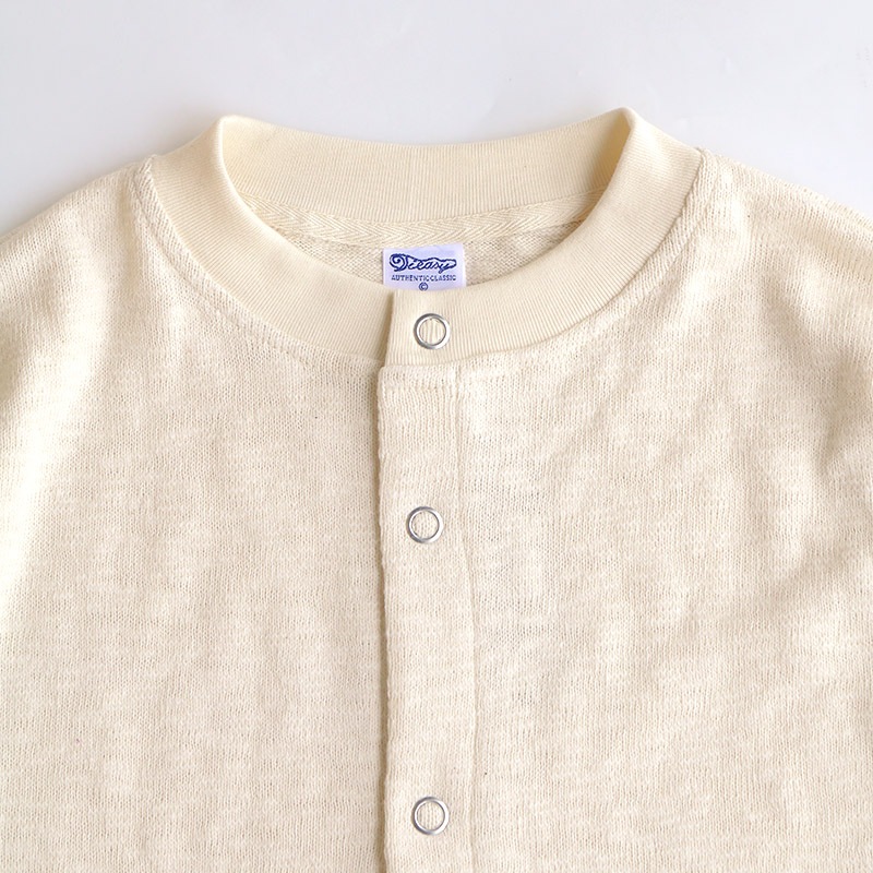 te002-SCDS-N Tieasy ORIGINAL SNAP CARDIGAN NATURAL