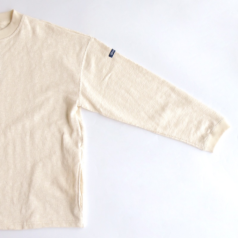 te002-SCDS-N Tieasy ORIGINAL SNAP CARDIGAN NATURAL