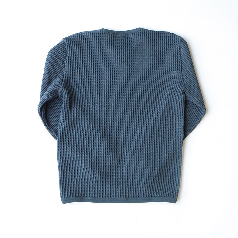 te601 Tieasy SUPER THERMAL CREW FADE NAVY | MATERIAL,te601 SUPER