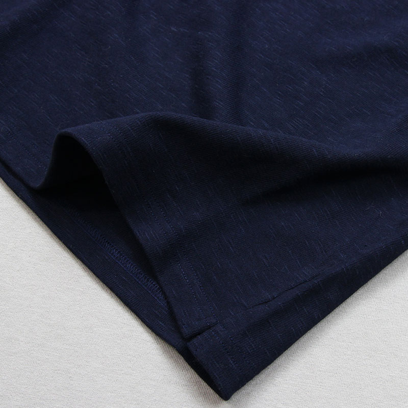 te001 HDCS BOATNECK BASQUE SHIRT DK NAVY