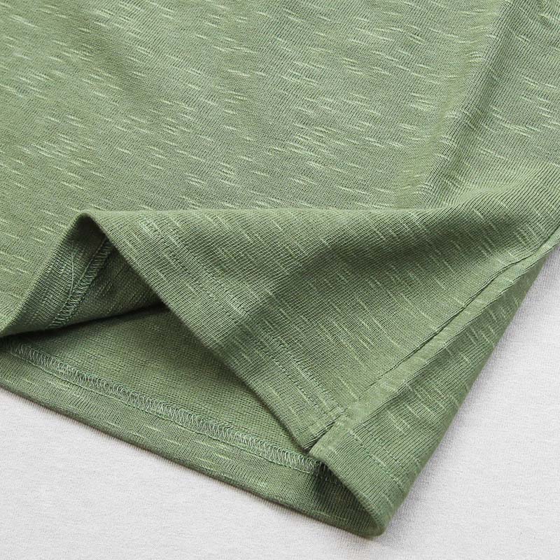 ティージーオーセンティッククラシック Tieasy Authentic Classic te001 HDCS BOATNECK BASQUE SHIRT TEA GREEN