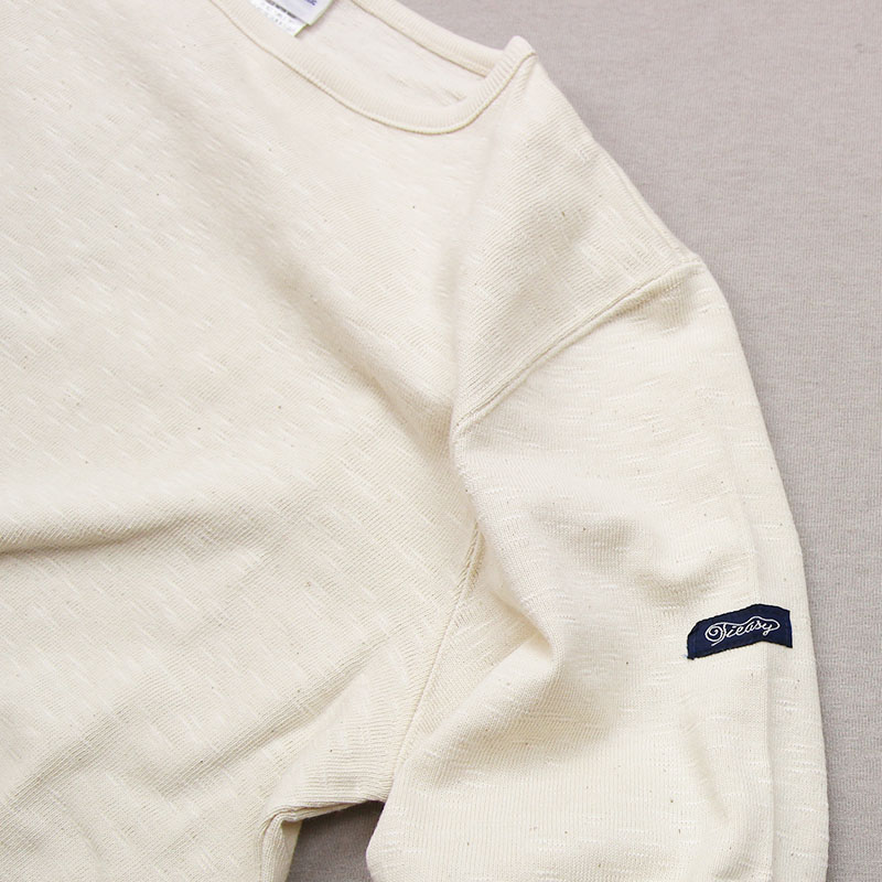 te001 HDCS BOATNECK BASQUE SHIRT NATURAL