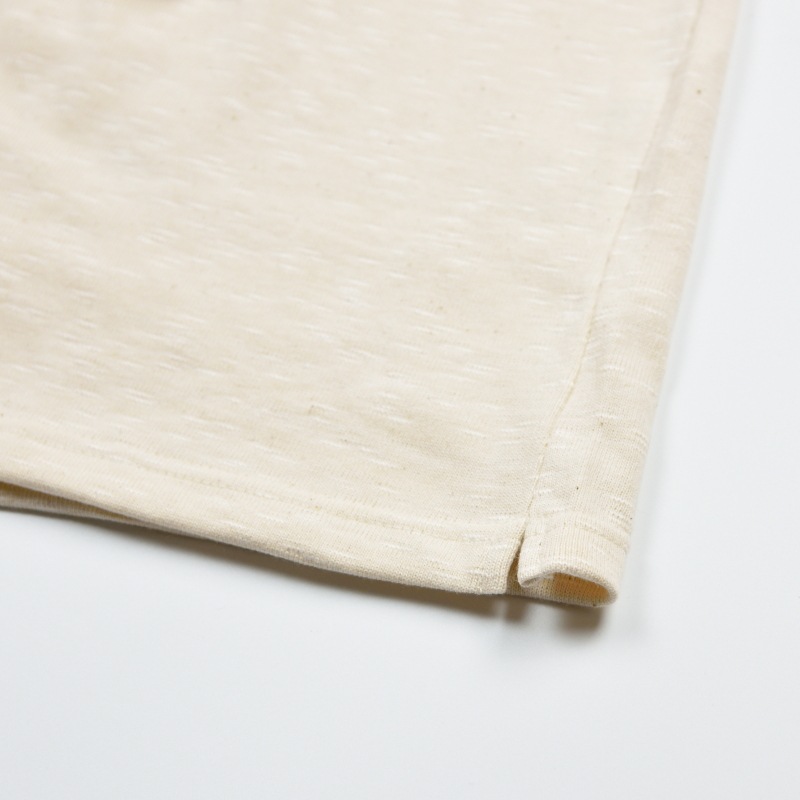 te001bg HDCS BIG BOATNECK SHIRT NATURAL