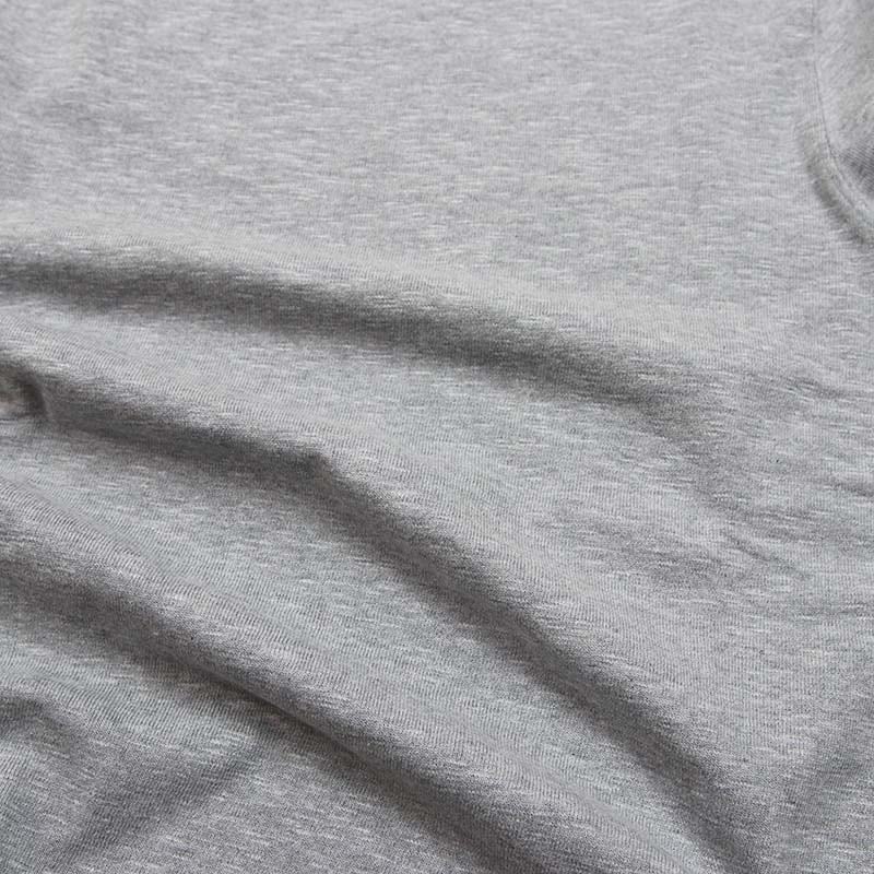 te001 HDCS BOATNECK BASQUE SHIRT MIX GREY