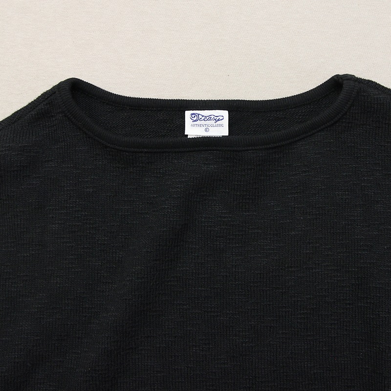 te002ds ORIGINAL DROP SHOULDER T  BLACK