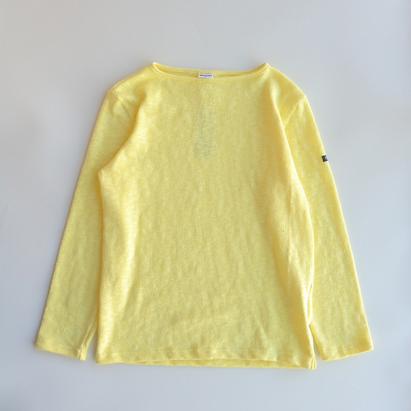 te002 TIEASY ORIGINAL BOATNECK SHIRT ANTIQUE CREAM