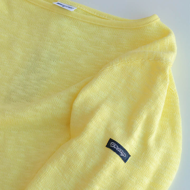 te002 TIEASY ORIGINAL BOATNECK SHIRT ANTIQUE CREAM