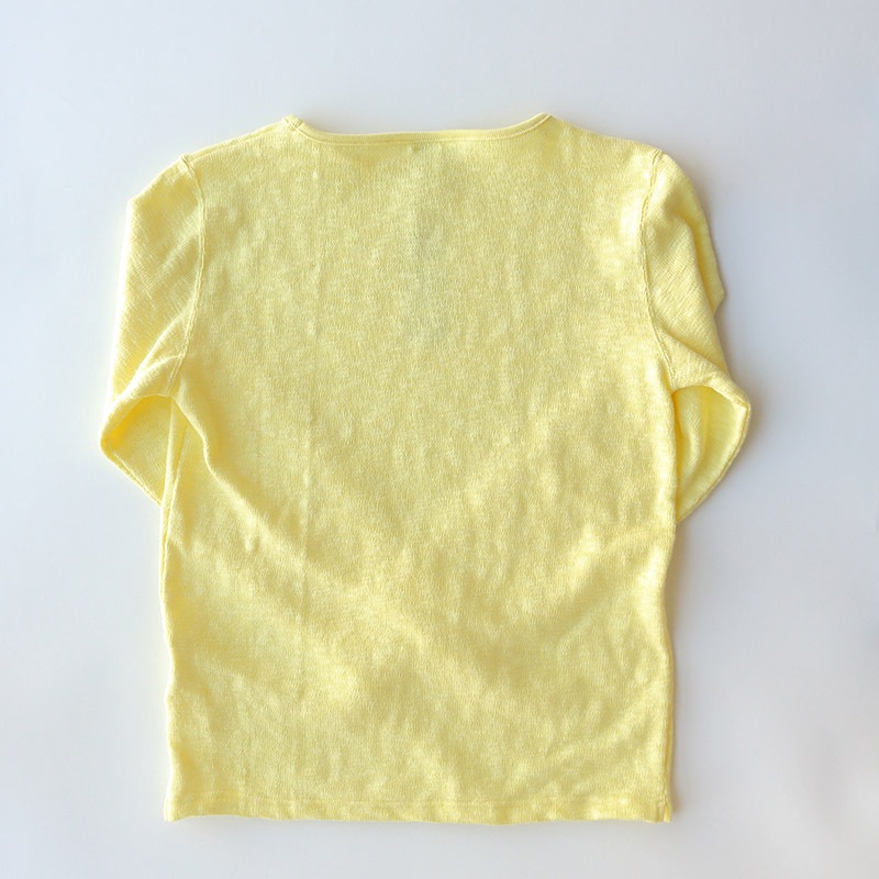 te002 TIEASY ORIGINAL BOATNECK SHIRT ANTIQUE CREAM