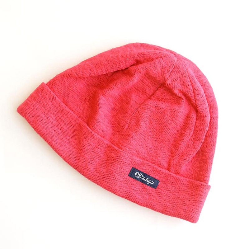 te2032 Tieasy ORIGINAL COTTON BEANIE SHOCKING PINK