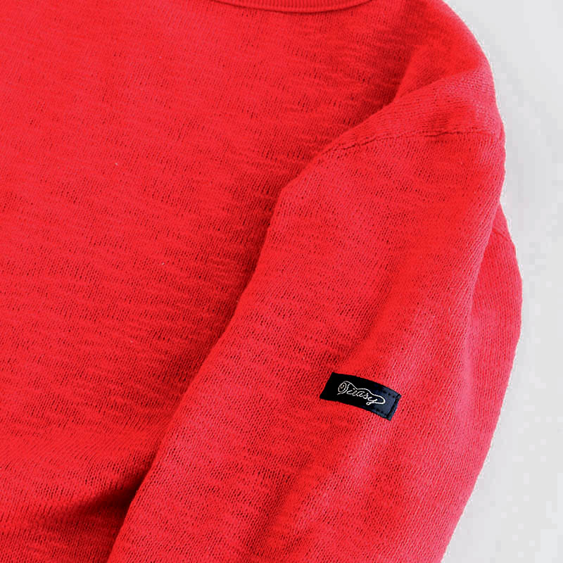 te002 TIEASY ORIGINAL BOATNECK SHIRT ANTIQUE RED