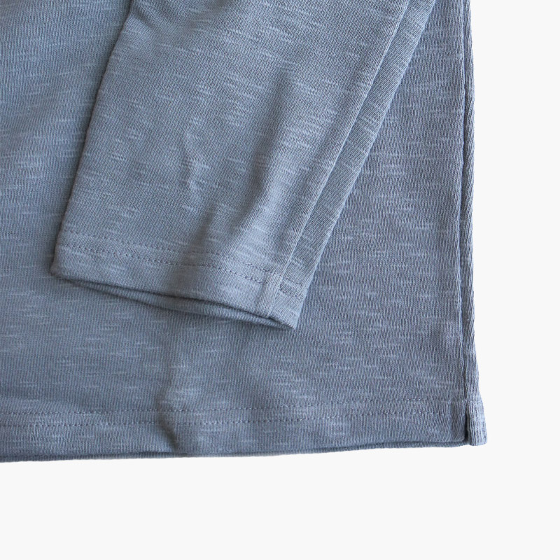 te001 HDCS BOATNECK BASQUE SHIRT DEAN GRAY