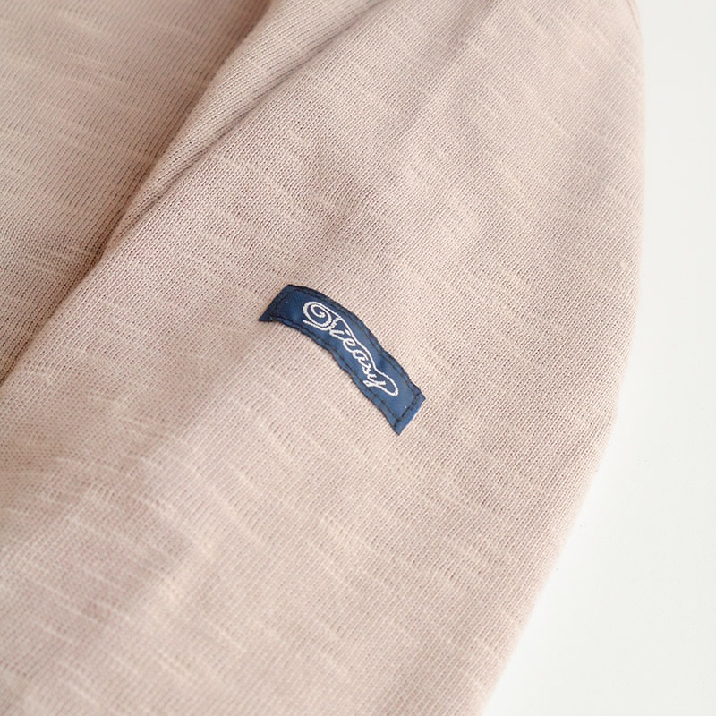 te001 HDCS BOATNECK BASQUE SHIRT NUDE BEIGE