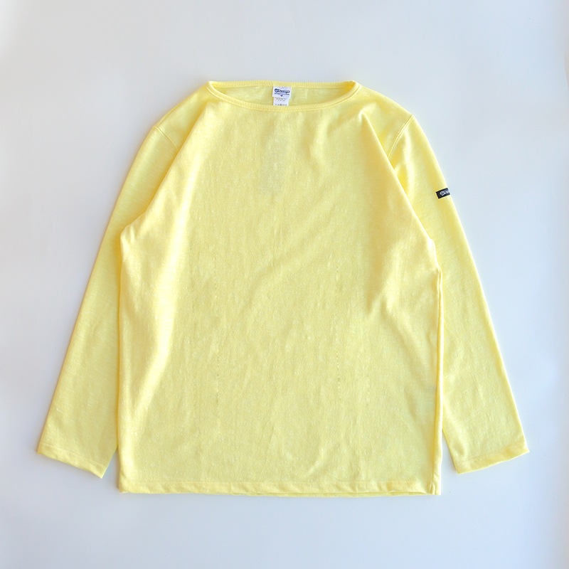 te001 HDCS BOATNECK BASQUE SHIRT ANTIQUE CREAM