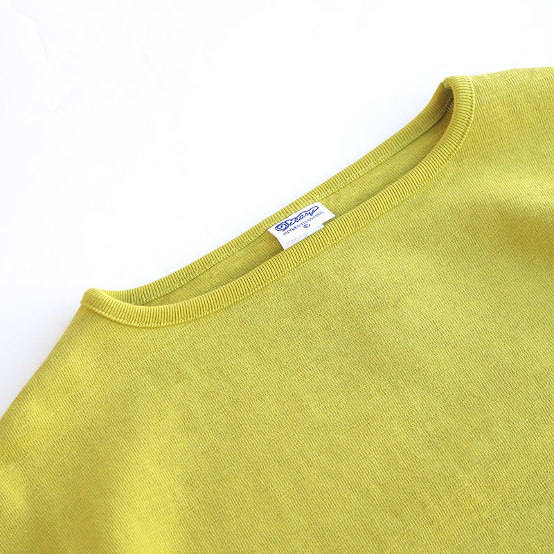 te001bg HDCS BIG BOATNECK SHIRT LIME