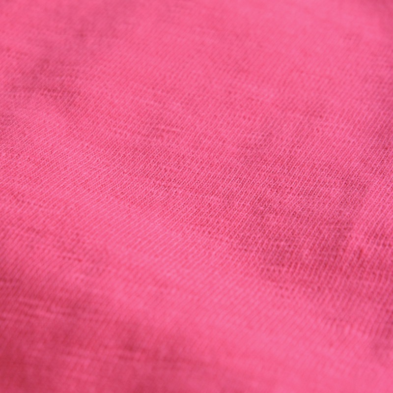 te001 HDCS BOATNECK BASQUE SHIRT SHOCKING PINK