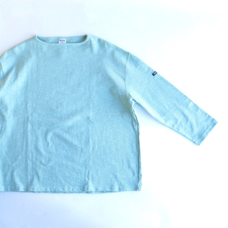 te001bg HDCS BIG BOATNECK SHIRT ANTIQUE GREY