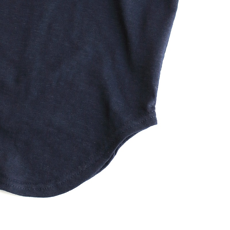 te001LT-CR34 HDCS LIGHT RAGLAN 3/4 CREW-T DK NAVY