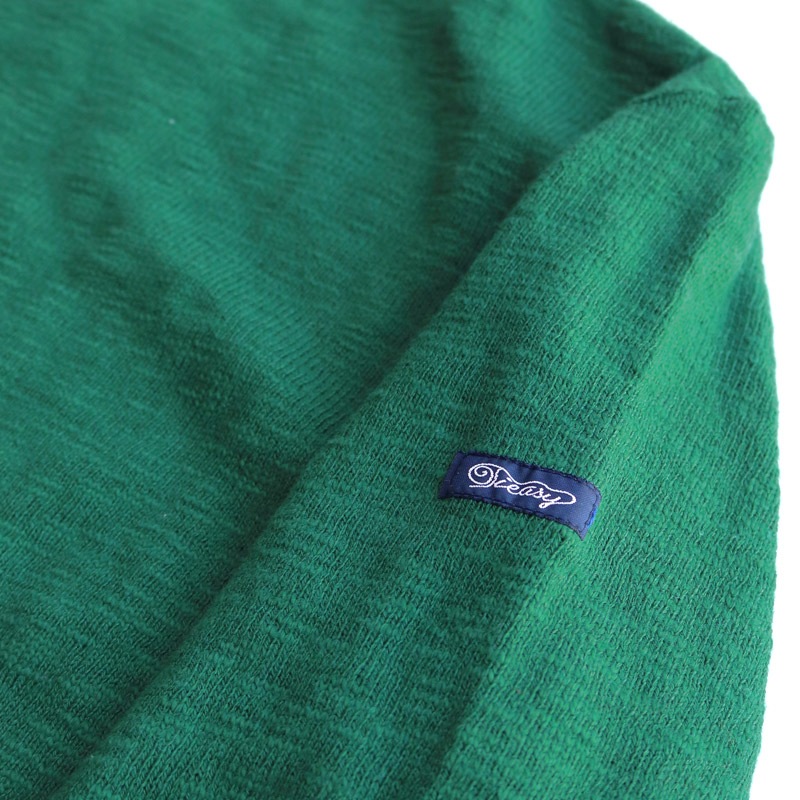te002 Tieasy ORIGINAL BOATNECK SHIRT 80S GREEN