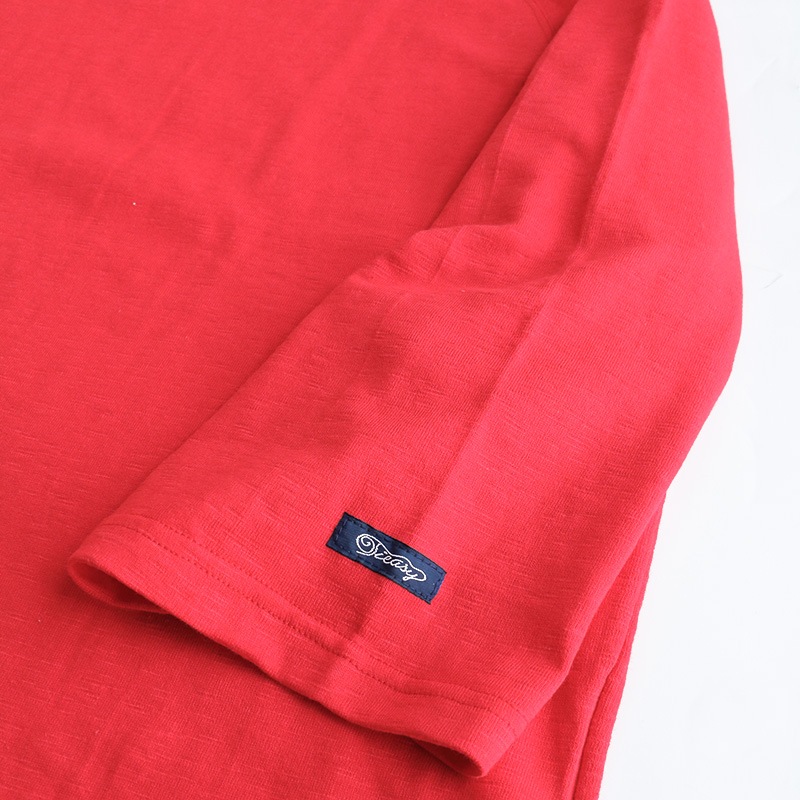 te001LT-CR34 HDCS LIGHT RAGLAN 3/4 CREW-T ANTIQUE RED