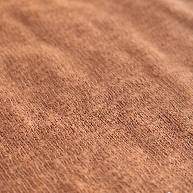 te002 TIEASY ORIGINAL BOATNECK SHIRT COCOA BROWN