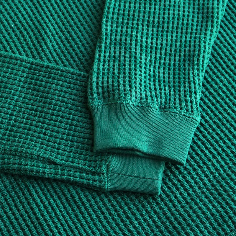 te601 Tieasy SUPER THERMAL CREW 80S GREEN