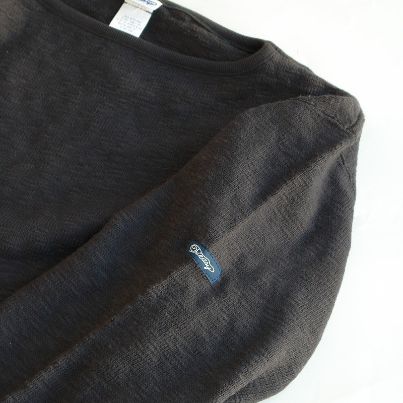 te002 TIEASY ORIGINAL BOATNECK SHIRT FADE BLACK