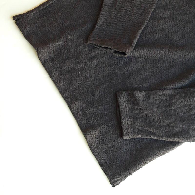 te002 TIEASY ORIGINAL BOATNECK SHIRT FADE BLACK