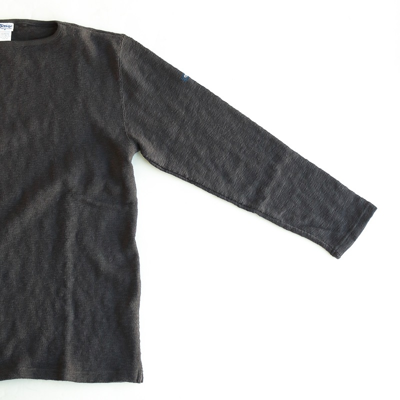 te002 TIEASY ORIGINAL BOATNECK SHIRT FADE BLACK