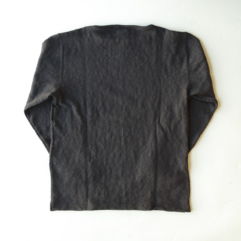 te002 TIEASY ORIGINAL BOATNECK SHIRT FADE BLACK