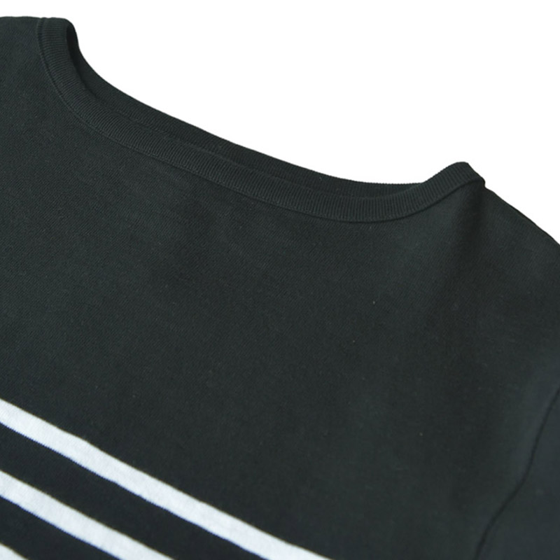 te001bdk HDCS KATANUKI BORDER BLACK × WHITE