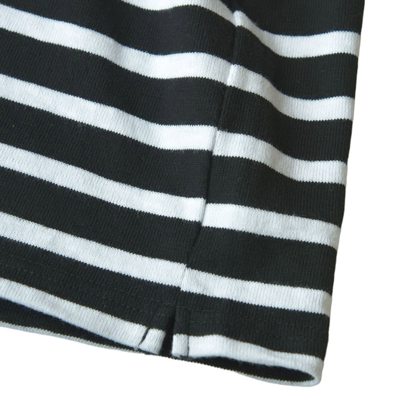 te001bdk HDCS KATANUKI BORDER BLACK × WHITE