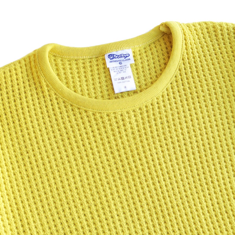 te601 Tieasy SUPER THERMAL CREW BANANA YELLOW